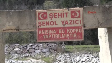Rize Şehit Anısına Yapılan Asma Köprüyü Taş Ocağı Yok Etti