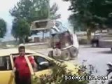 bobcat loads itself onto truck
