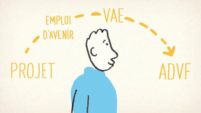 Kevin, au chômage depuis un an, va travailler dans le secteur des services à la personne.
