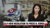 U.N. adopts new North Korean human rights resolution