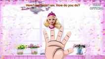 Finger Family ♥ Barbie Cartoon ♥ Nursery Rhymes for Children ♥ Daddy Finger song