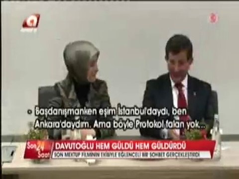 Başbakan Gülme Krizine Soktu - Son Mektup Filminin Galası