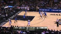 Kawhi Leonard Buzzer Beater - Thunder vs Spurs - March 25, 2015 - NBA Season 2014-15