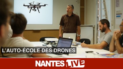 Une "drone-école" pour former les futurs pilotes