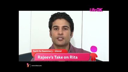 Sach Ka Saamna 2 - Rajeev's khandelwal Take on Contestant Rita