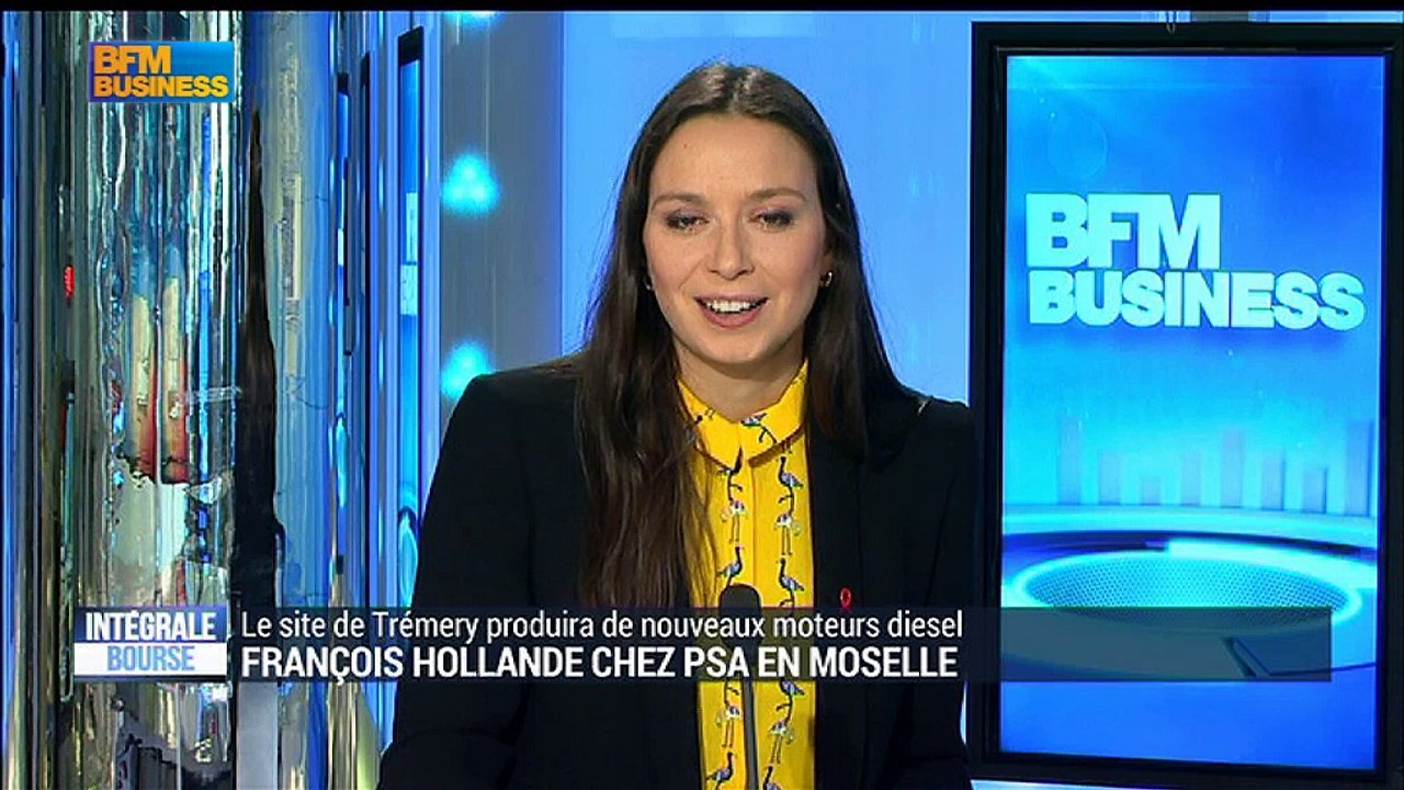 François Hollande chez PSA en Moselle