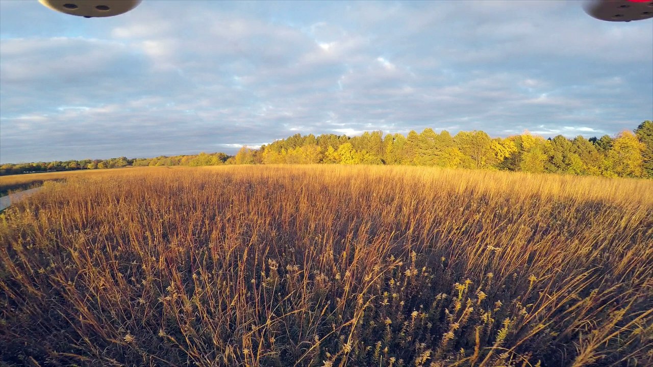 Midwest Sunset - Test of DJI Drone with 4k GoPro