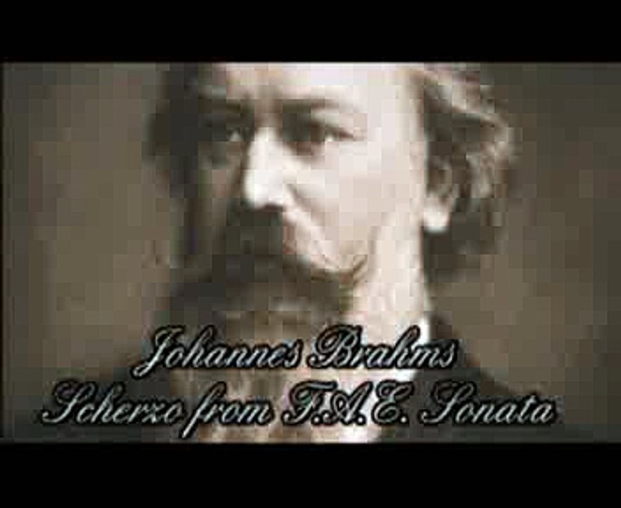 Brahms - Scherzo from F.A.E. Sonata