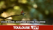 Des figurines miniatures cachées dans la ville