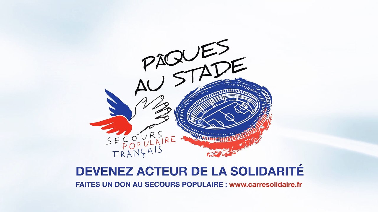 Pâques au Stade avec le Secours Populaire