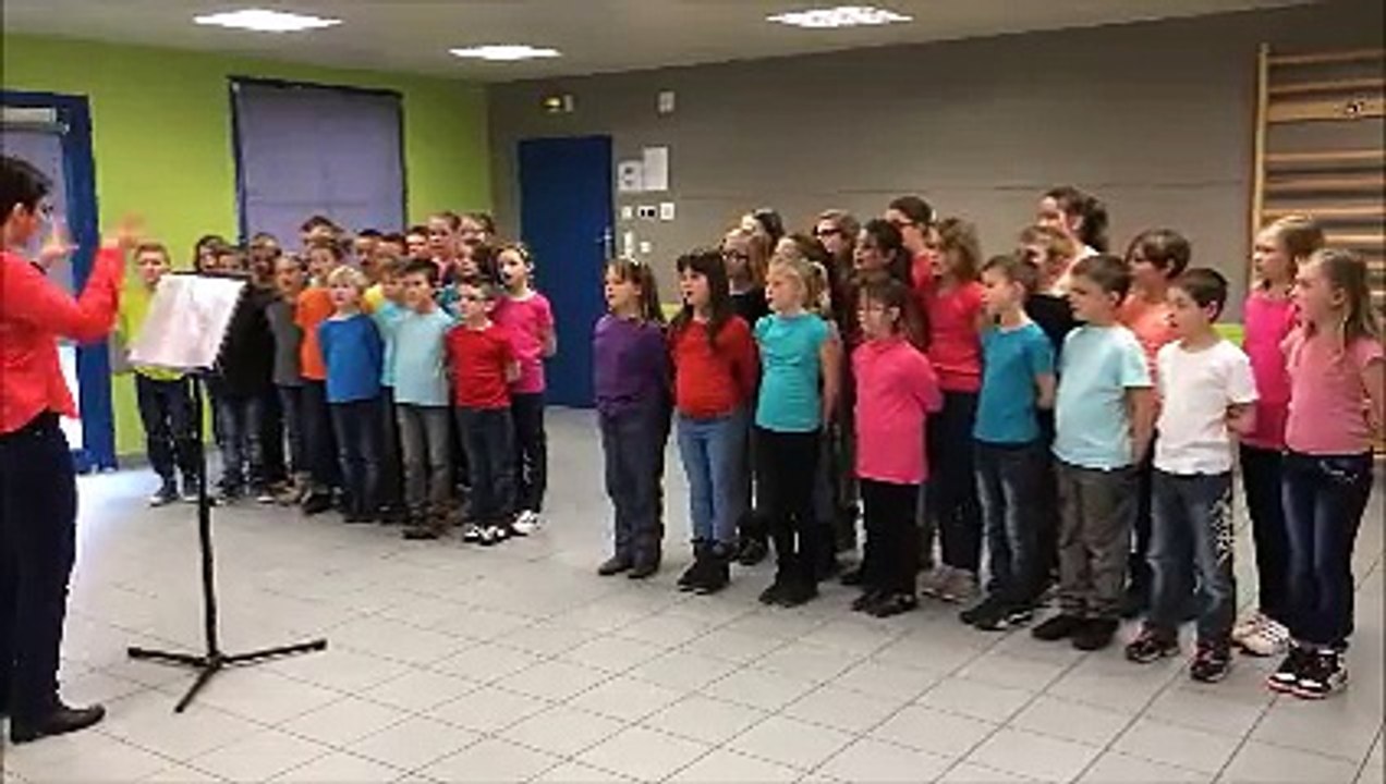 L'école en choeur / ACADEMIE de LILLE /Ecole Jean de la Fontaine Guemps