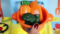 Toy Cutting Vegetables Velcro Cooking Playset Kitchen Spielzeug Schneiden von Gemüse Klett Toy Food