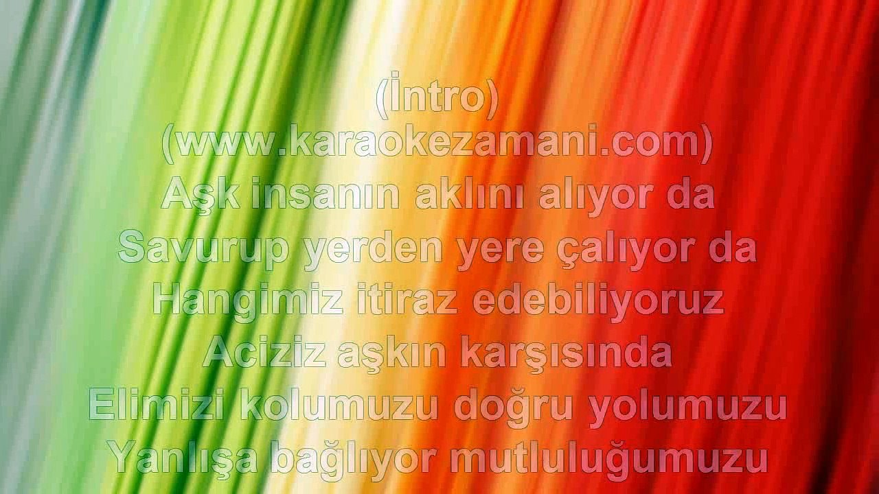 Altay - Sana Bayılıyorum - 2009 TÜRKÇE KARAOKE