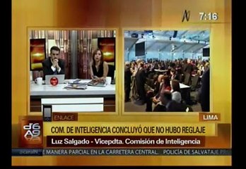 Salgado: "Informes sobre 'reglajes' deben ir a la fiscalía"