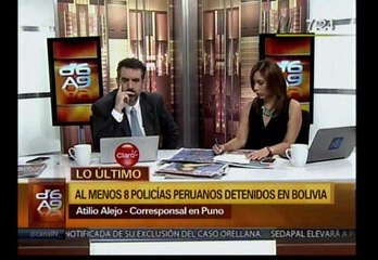 Puno: Ocho policías detenidos en Bolivia por cruzar la frontera