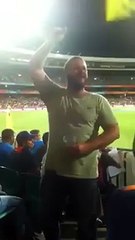 Australian Fan making fun of Team India -Semifinal CWC 2015