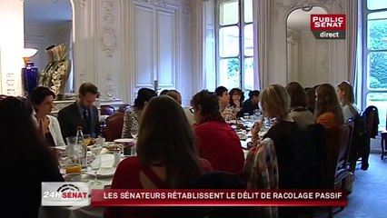 Les sénateurs rétablissent le délit de racolage passif