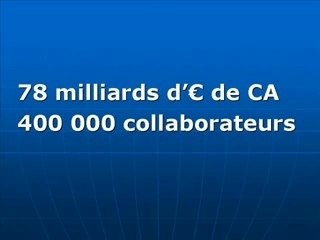 Carrefour présentation du groupe