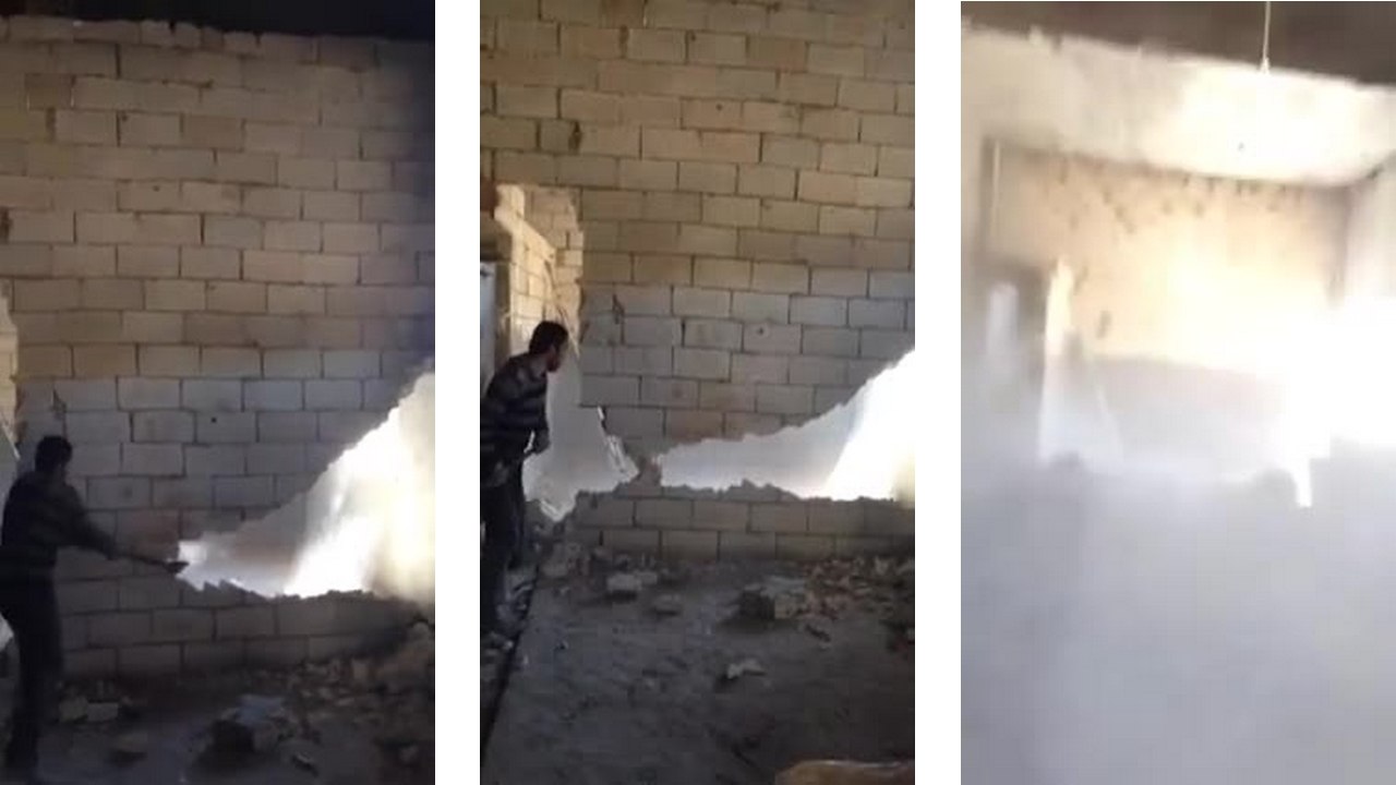 Quand on ne sait pas abattre un mur