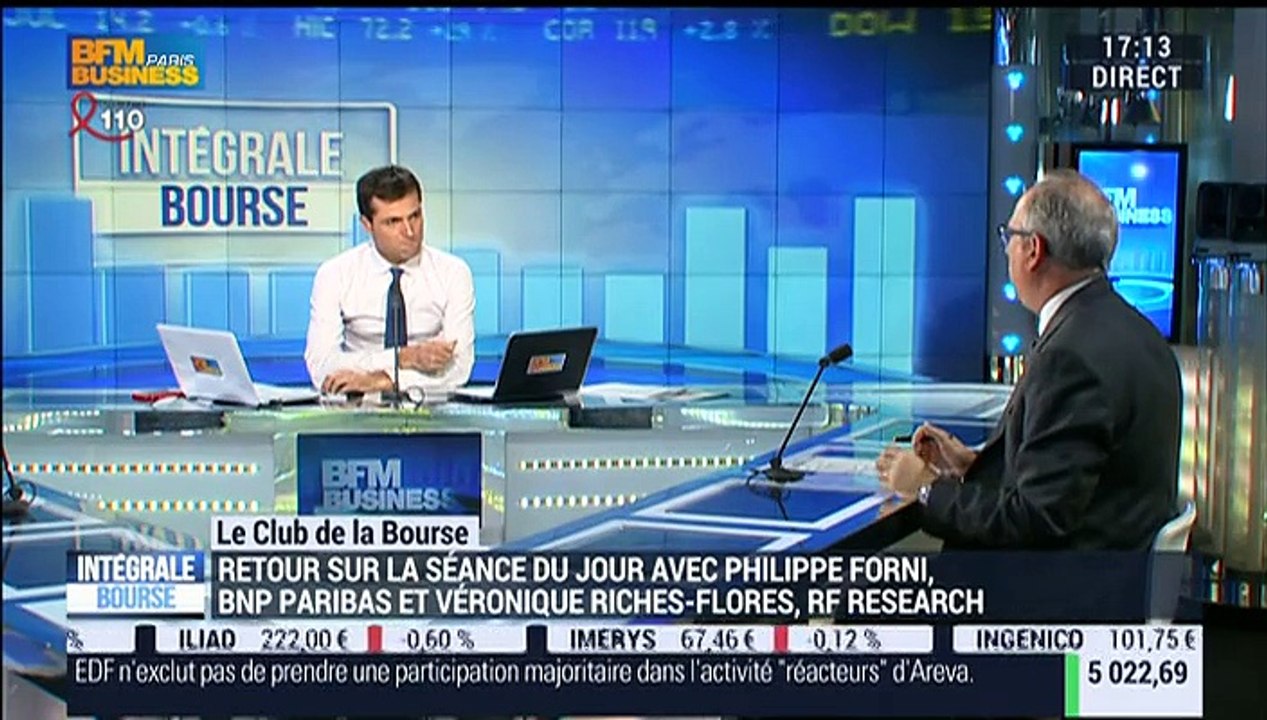 Le Club de la Bourse: Philippe Forni, Véronique Riches-Flores et Alexandre Baradez - 27/03
