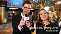 Thomas Isles et Valérie Durier s'adressent 