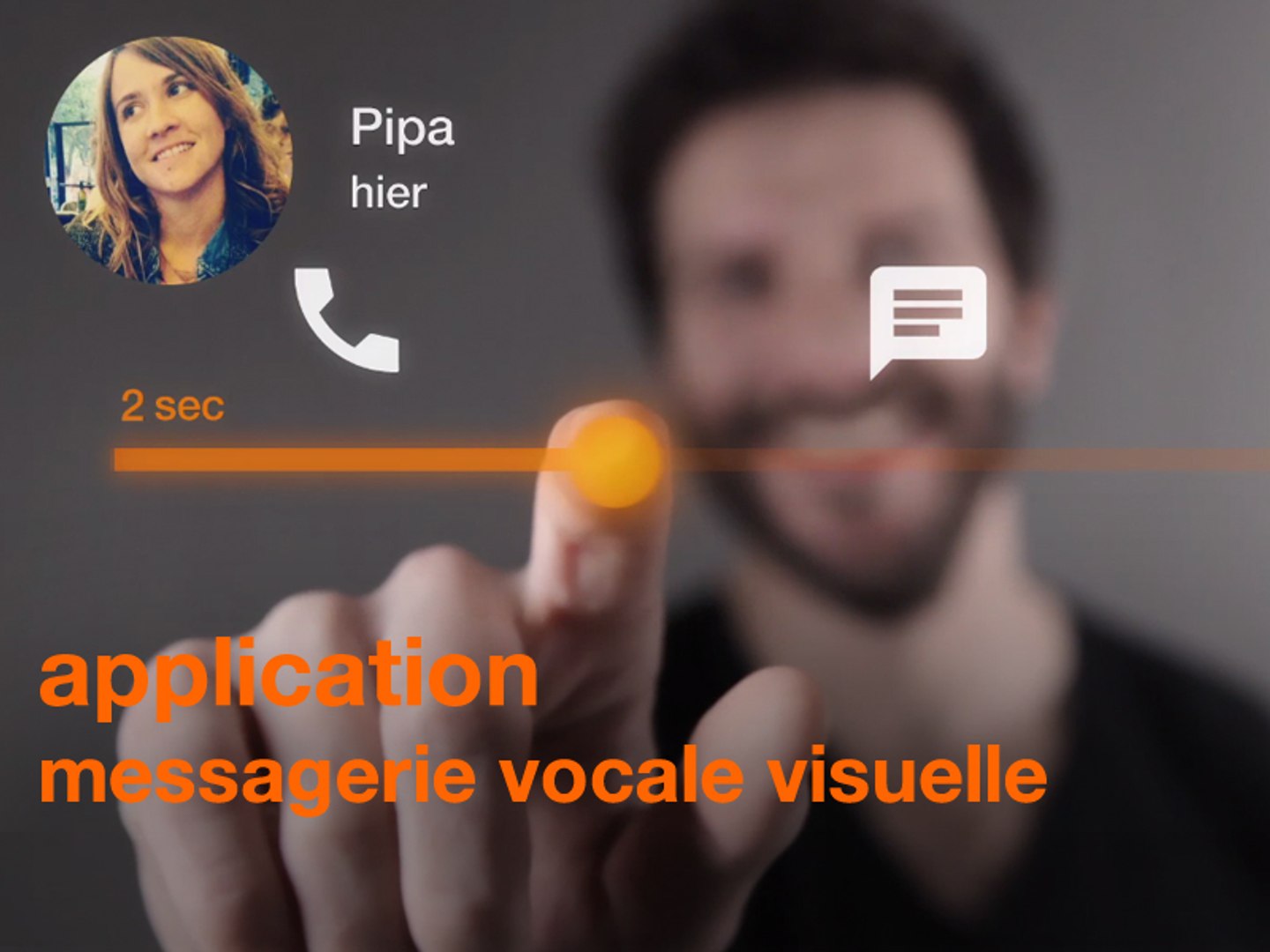 Orange : l'application messagerie vocale visuelle - Vidéo Dailymotion