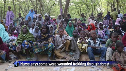 Thousands displaced by fighting in northeast Nigeria