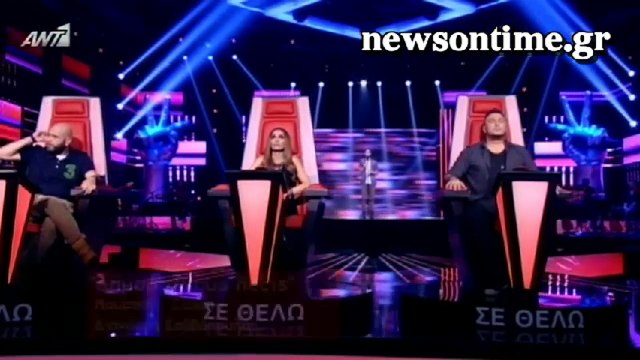 newsontime.gr - The Voice 2 «Blind Auditions» 22-03-2015 A΄ Μέρος