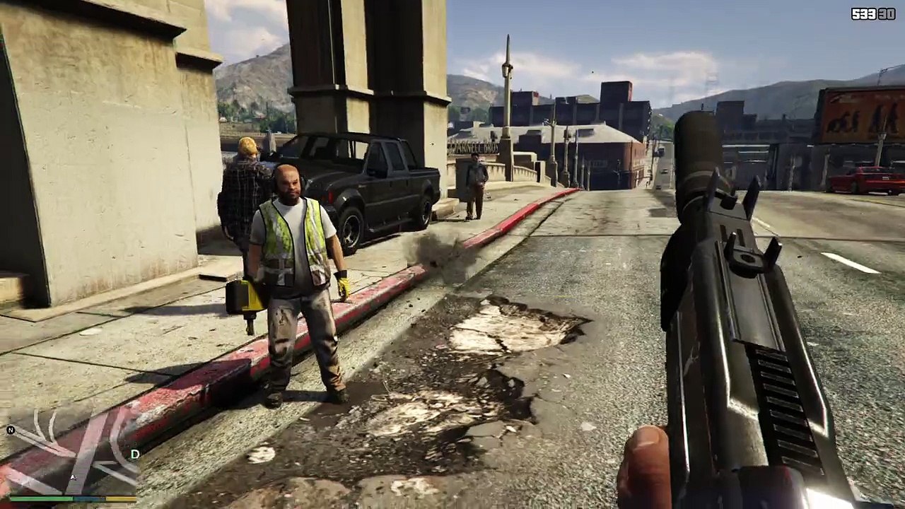 Grand Theft Auto V Fail