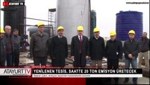 Başkan Çakır, emisyon tesisinde incelemelerde bulundu