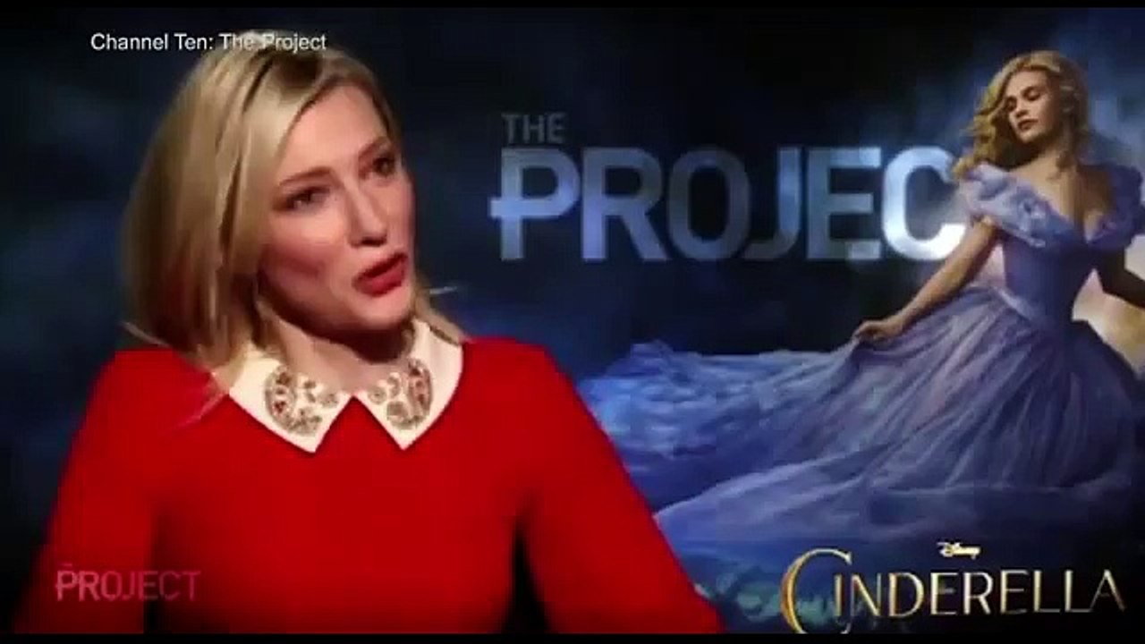 Cate Blanchett Loses Her Patience During Awkward Cinderella Interview