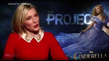 Cate Blanchett Loses Her Patience During Awkward Cinderella Interview