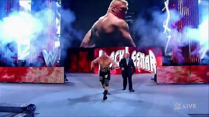 Brock Lesnar gives his unfiltered thoughts on Roman Reigns  Raw, March 16, 2015