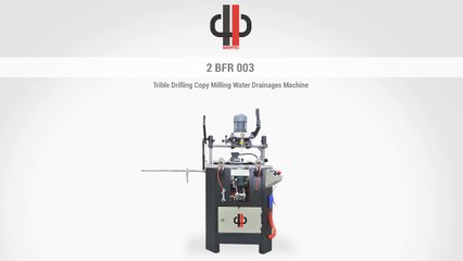Trible Drilling Copy Milling Water Drainages Machine