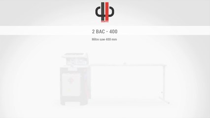 Upcut Mitre Saw - 400 mm Saw Blade