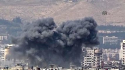 Suriye Savaş Uçakları, Cobar Bölgesini Bombaladı