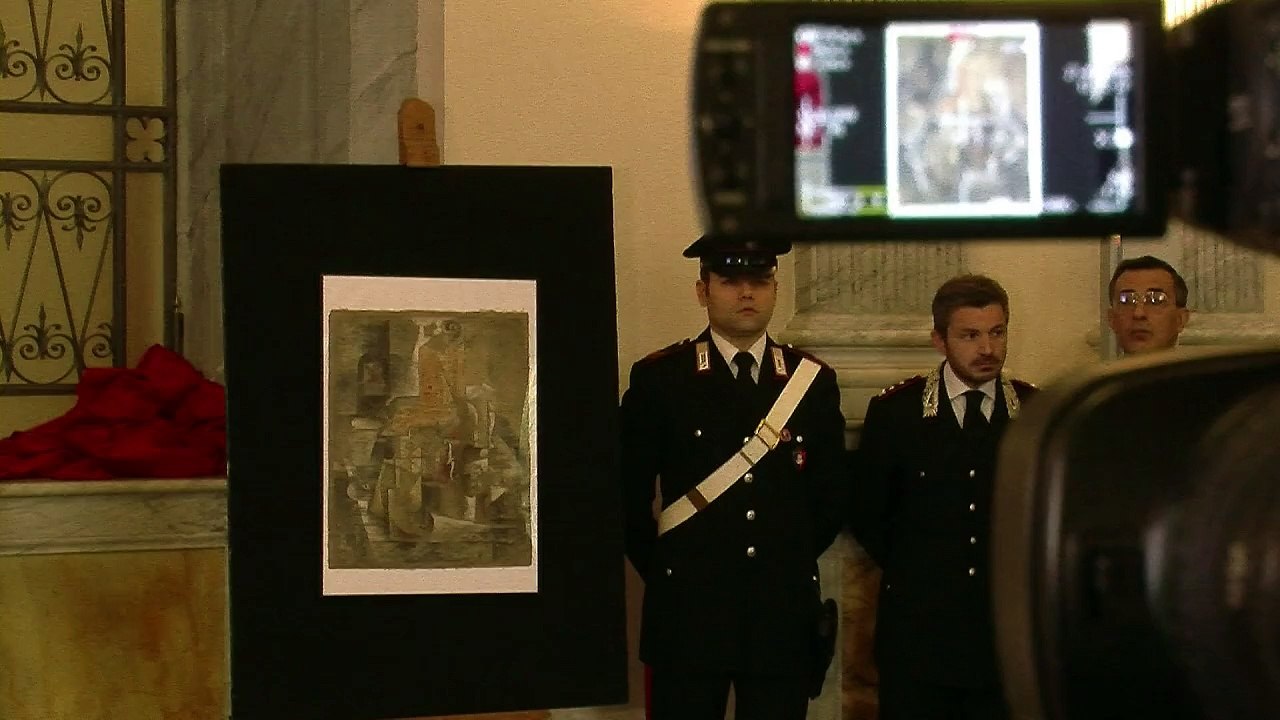 Policía italiana intercepta un Picasso