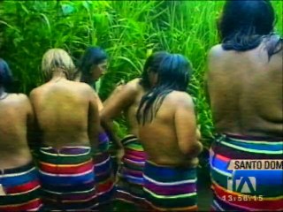 Comunidad tsáchila se alista para recibir el año nuevo