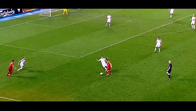 Goal Trajkovski - FYR Macedonia 1-0 Belarus - 27-03-2015