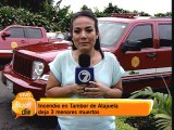 Tres niños mueren en incendio de vivienda en Tambor de Alajuela