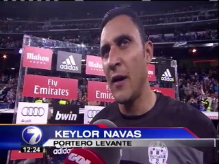 Ancelotti: 'Keylor Navas jugó un partido fantástico'