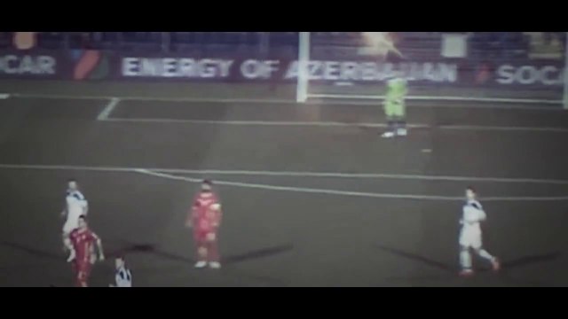 Russian 'keeper Igor Akinfeev was hit with a flare during a Euro 2016 qualifier