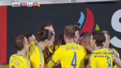 Moldova vs Sweden (0-2) Full Highlights 27_03_2015 ~ Euro 2016 Qualification [HD]