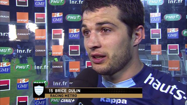 TOP14 - Bayonne-Racing: Interview Brice Dulin (RAC) - J21 - Saison 2014/2015
