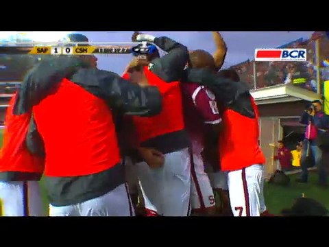 Gol: Saprissa 1 - 0 Herediano