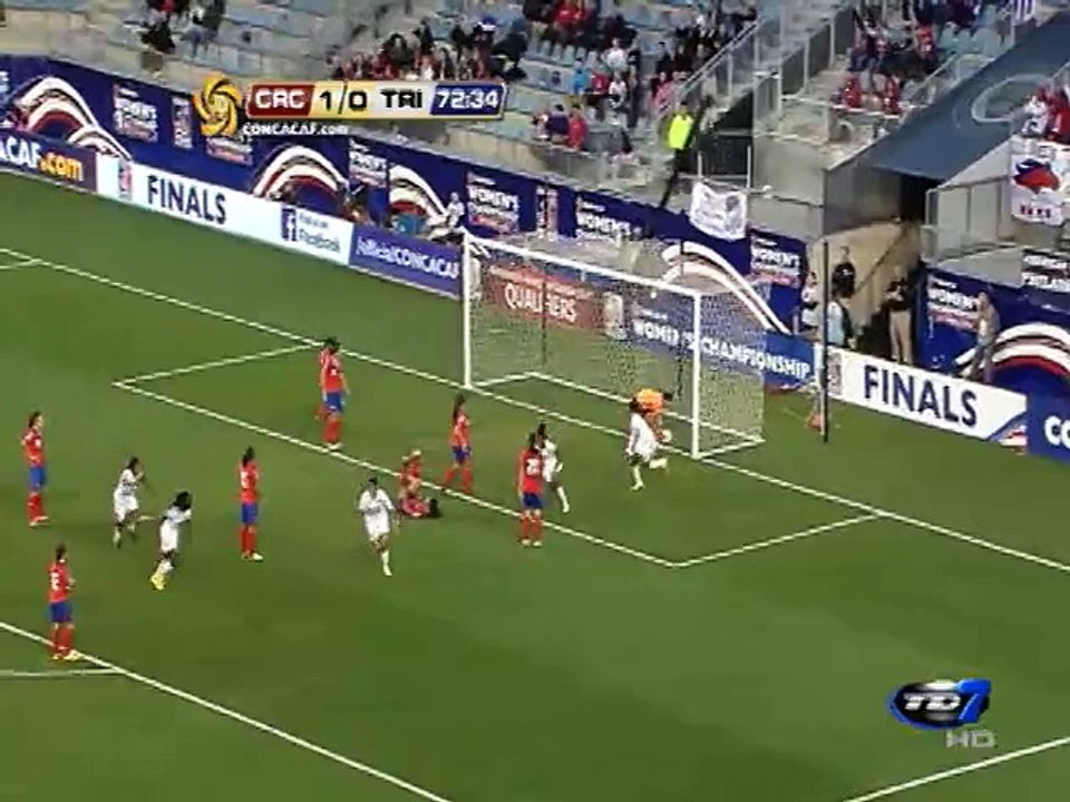 Gol Costa Rica 1 - Trinidad y Tobago 1