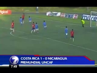 Sub 20: Costa Rica 2 - Nicaragua 0