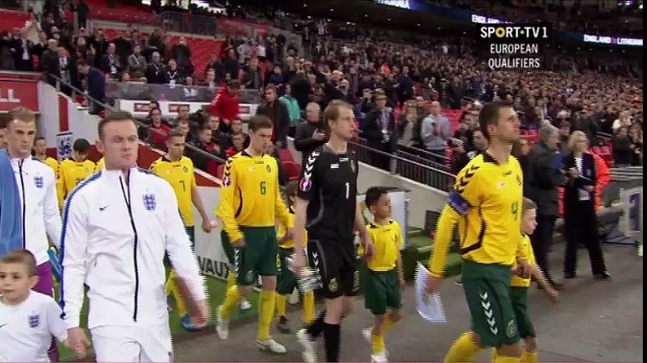 England 4 vs 0 Lithuania ~ Euro 2016 Qualification ~ 27.03.2015 ~ All Goals & Highlights