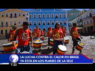 Sele viajará a Brasil bien equipada para luchar contra el calor