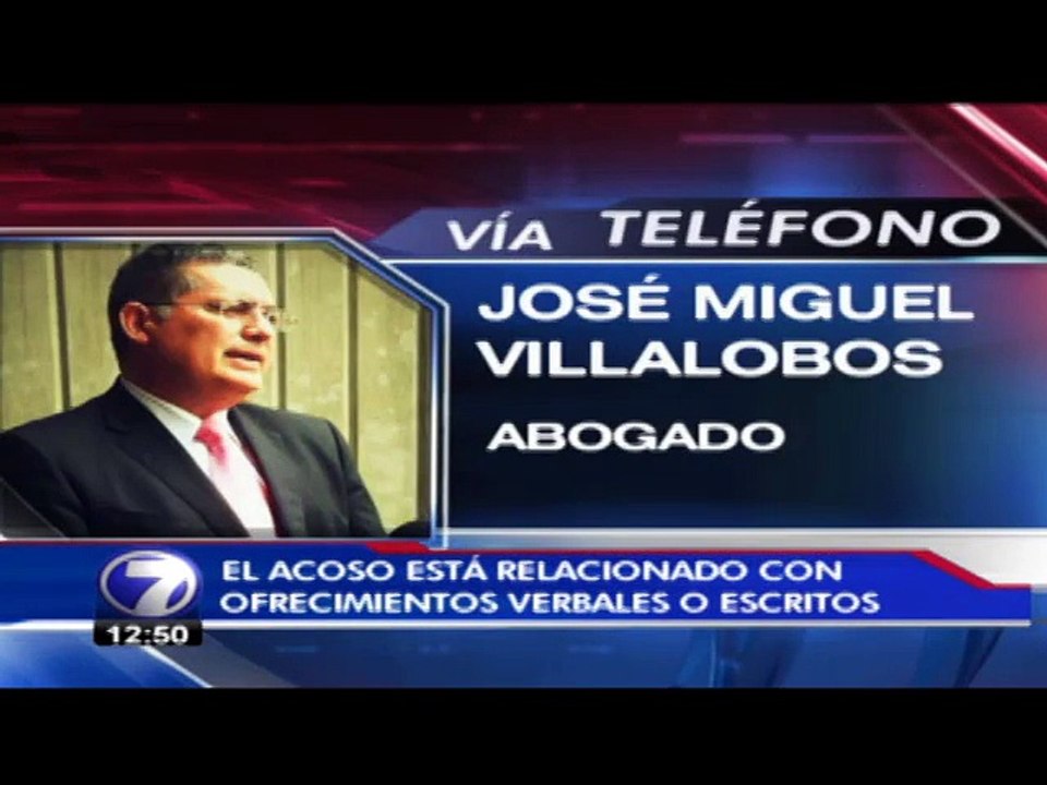 Entrevista: El acoso sexual es sancionable pero no es un delito